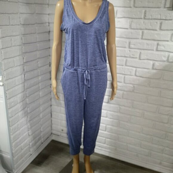 Joe Fresh Active Ladies Size Medium Purple Sleeveless Lightweight Jumpsuit - Picture 1 of 6